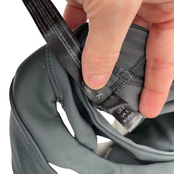 Free People Movement In Your‎ Corner Bra Size S Gravelstone - Picture 6 of 8